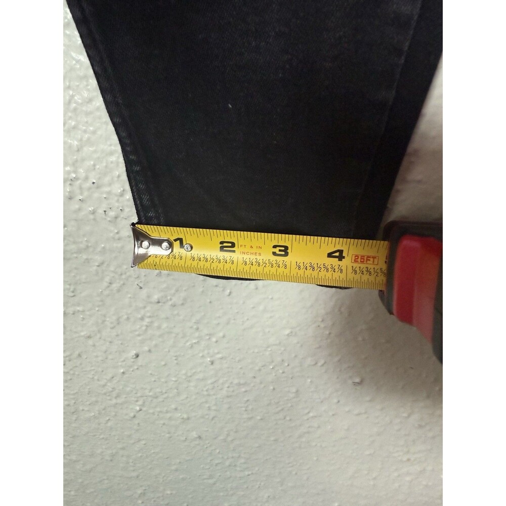 Old Navy Rockstar Super Skinny Jeans High Rise Women Size 8 short Stretch Black - Picture 5 of 9